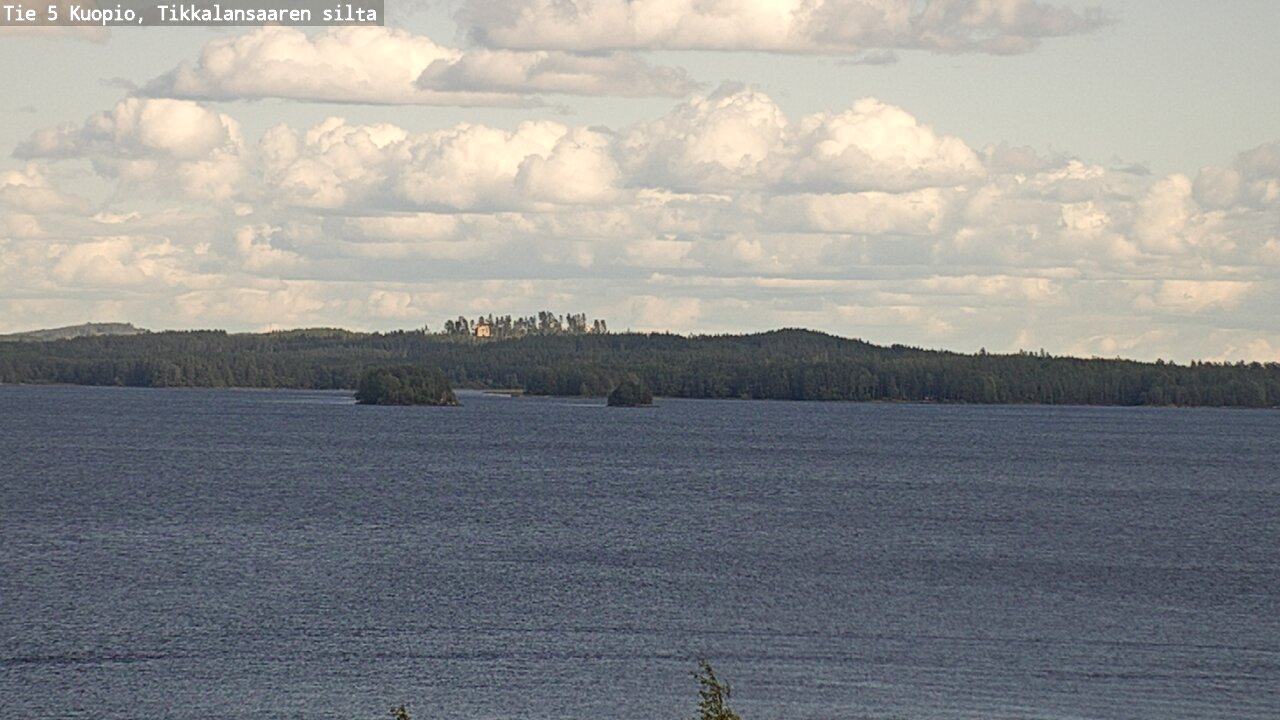 Kelikamerat Kuva Tie 5 Kuopio, Tikkalansaari, Kuopio, Pohjois-Savo