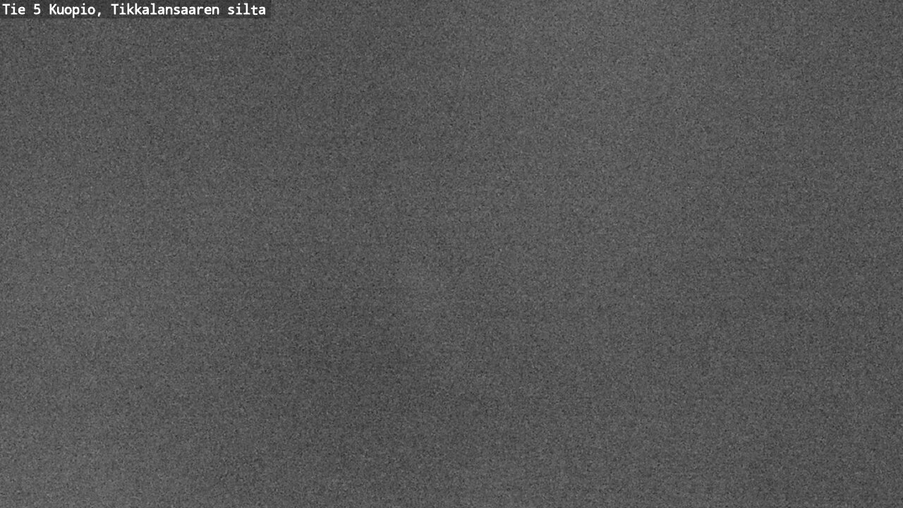 Weather Camera Image Road 5 Kuopio, Tikkalansaari, Kuopio, Pohjois-Savo