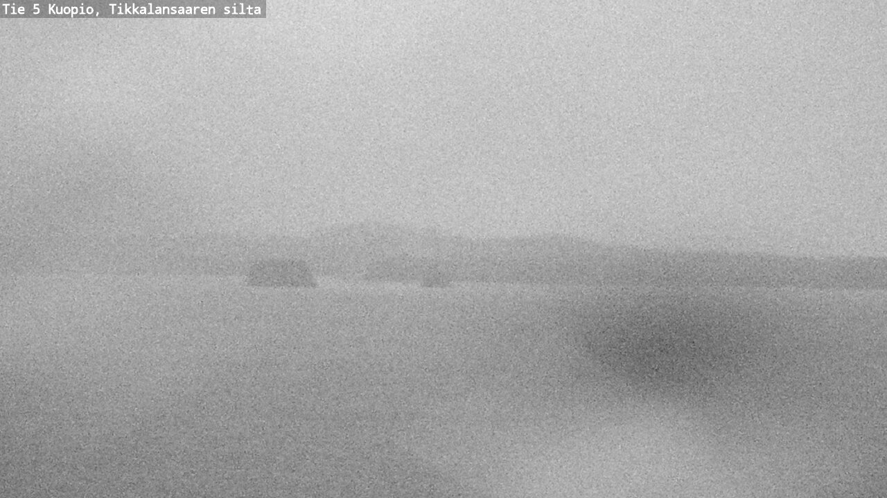 Weather Camera Image Väg 5 Kuopio, Tikkalansaari, Kuopio, Pohjois-Savo