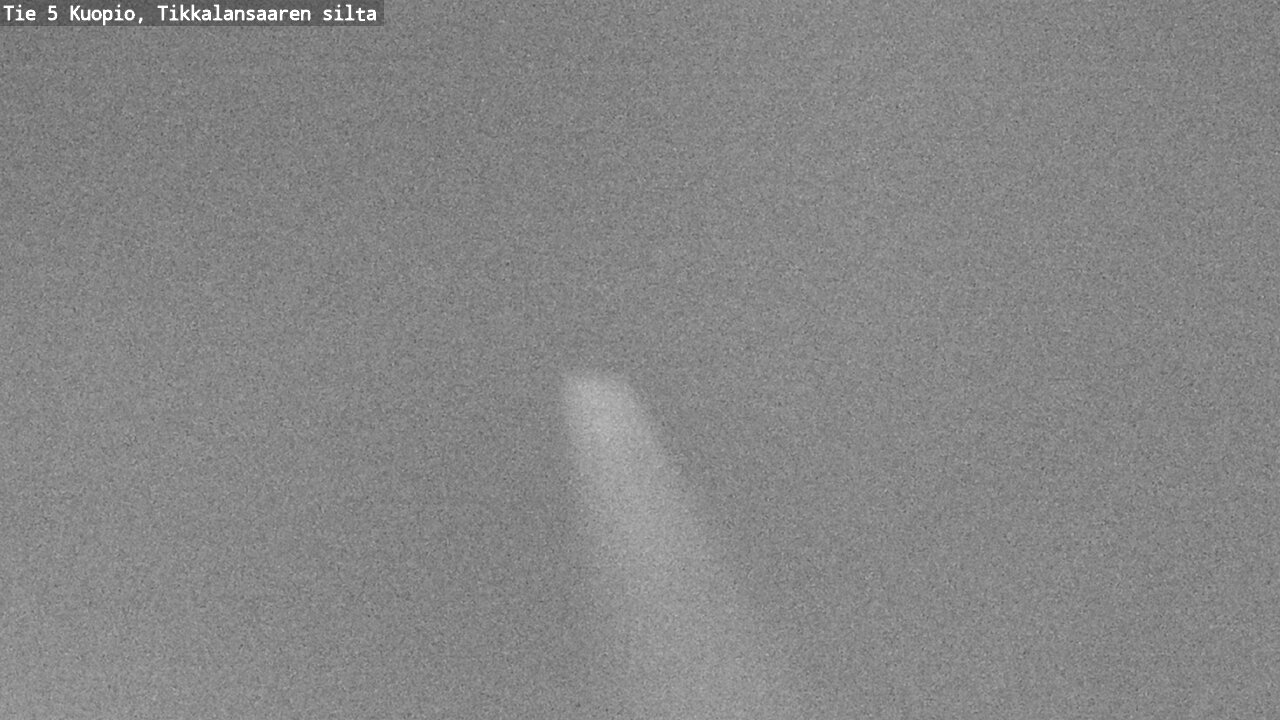 Weather Camera Image Road 5 Kuopio, Tikkalansaari, Kuopio, Pohjois-Savo