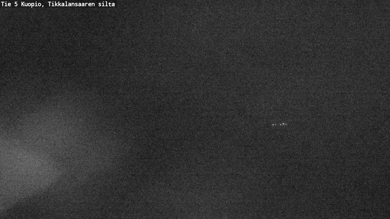 Weather Camera Image Väg 5 Kuopio, Tikkalansaari, Kuopio, Pohjois-Savo