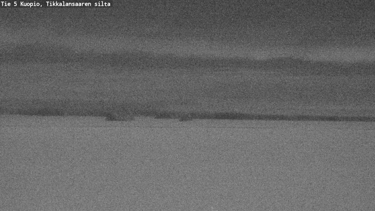 Weather Camera Image Väg 5 Kuopio, Tikkalansaari, Kuopio, Pohjois-Savo