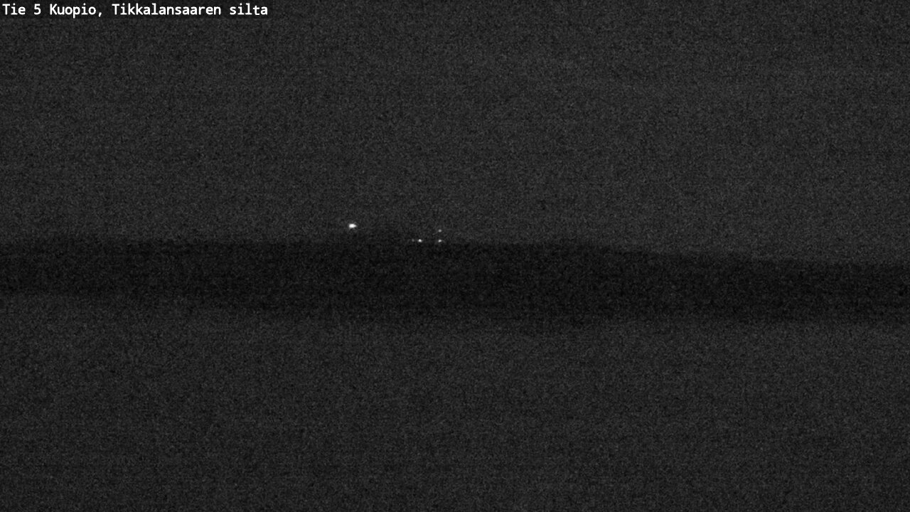 Weather Camera Image Väg 5 Kuopio, Tikkalansaari, Kuopio, Pohjois-Savo