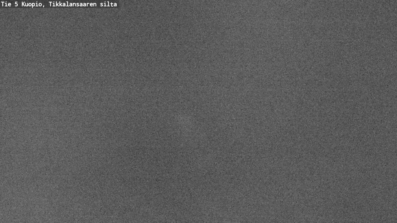 Weather Camera Image Road 5 Kuopio, Tikkalansaari, Kuopio, Pohjois-Savo
