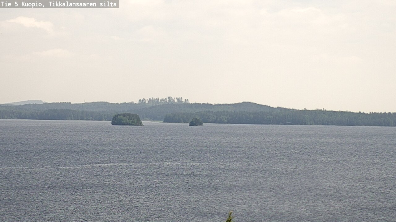 Kelikamerat Kuva Tie 5 Kuopio, Tikkalansaari, Kuopio, Pohjois-Savo