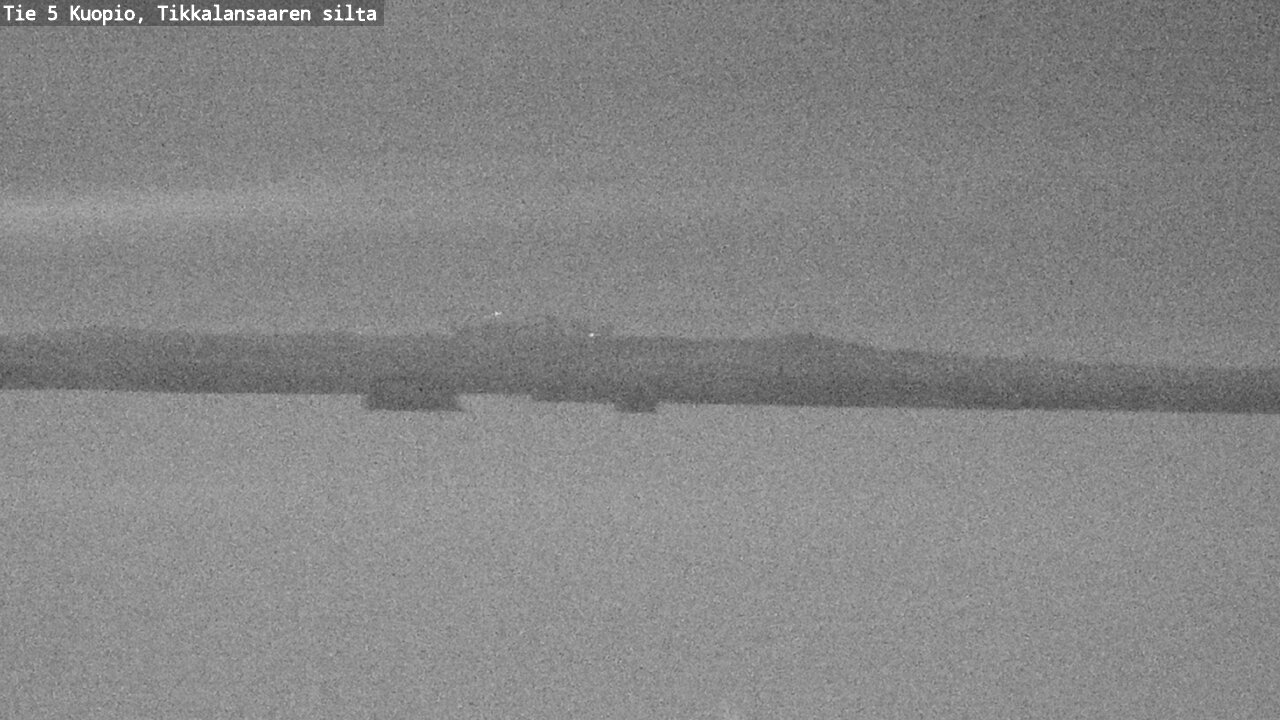 Weather Camera Image Väg 5 Kuopio, Tikkalansaari, Kuopio, Pohjois-Savo