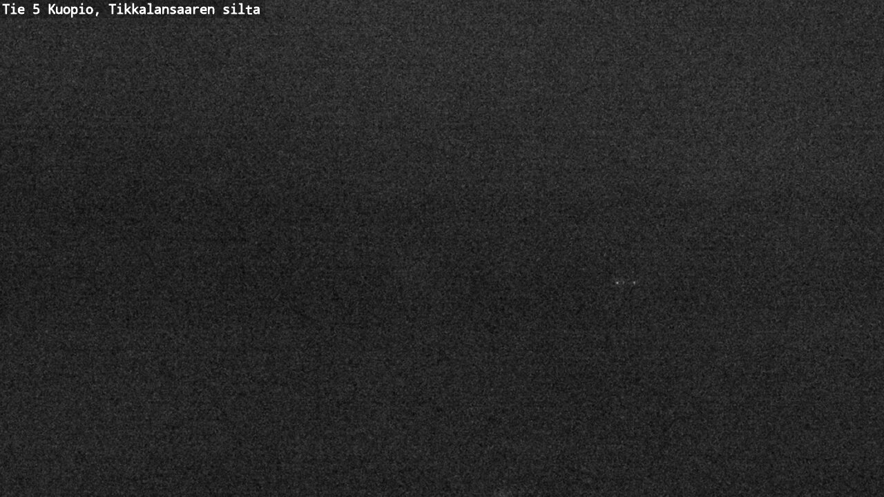 Weather Camera Image Road 5 Kuopio, Tikkalansaari, Kuopio, Pohjois-Savo