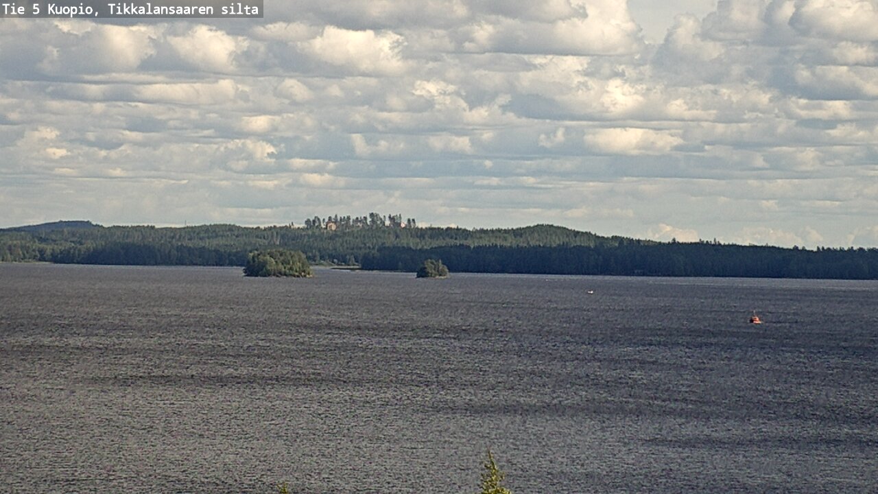 Kelikamerat Kuva Tie 5 Kuopio, Tikkalansaari, Kuopio, Pohjois-Savo