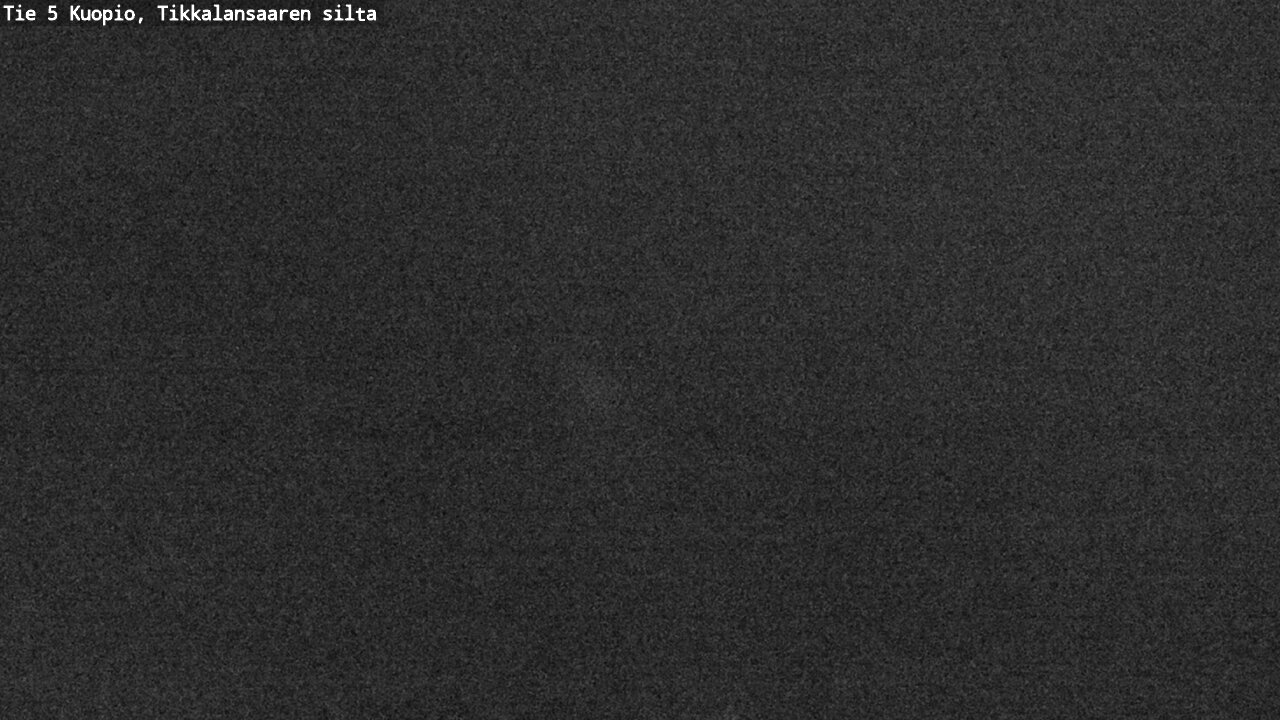 Weather Camera Image Road 5 Kuopio, Tikkalansaari, Kuopio, Pohjois-Savo
