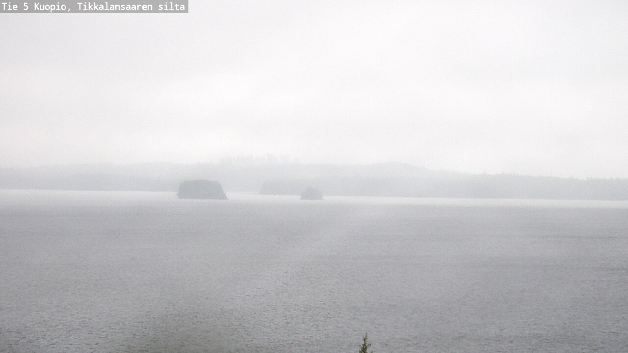 Weather Camera Image Väg 5 Kuopio, Tikkalansaari, Kuopio, Pohjois-Savo