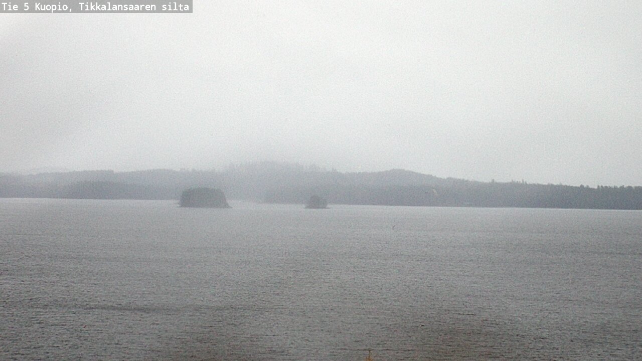 Weather Camera Image Väg 5 Kuopio, Tikkalansaari, Kuopio, Pohjois-Savo