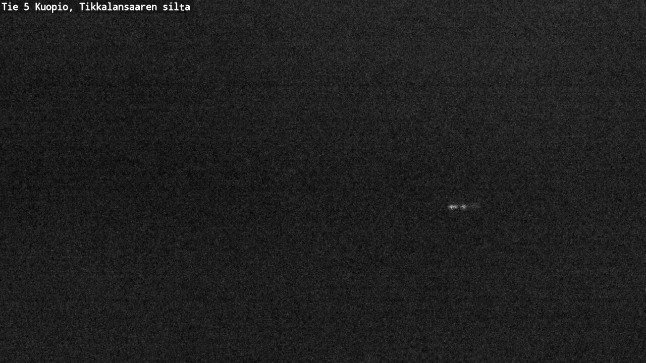 Weather Camera Image Road 5 Kuopio, Tikkalansaari, Kuopio, Pohjois-Savo