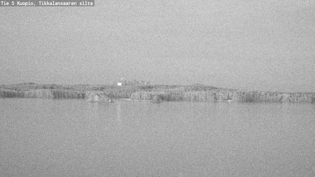 Weather Camera Image Väg 5 Kuopio, Tikkalansaari, Kuopio, Pohjois-Savo