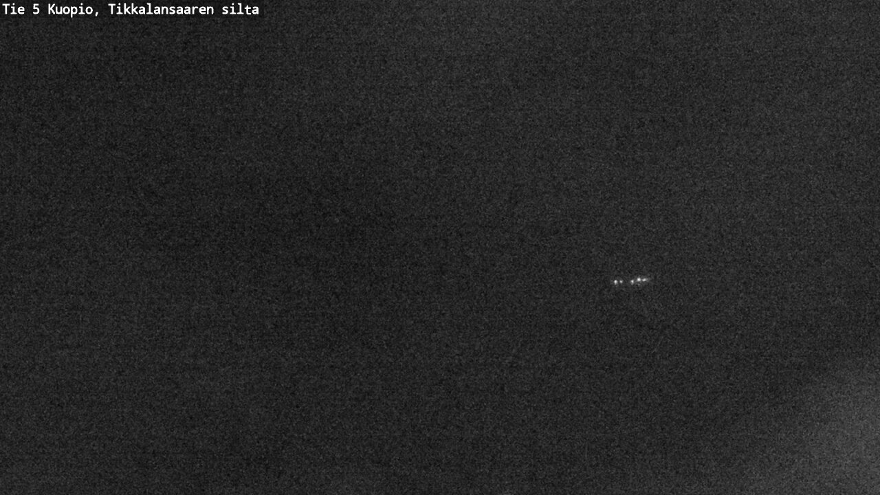 Weather Camera Image Väg 5 Kuopio, Tikkalansaari, Kuopio, Pohjois-Savo
