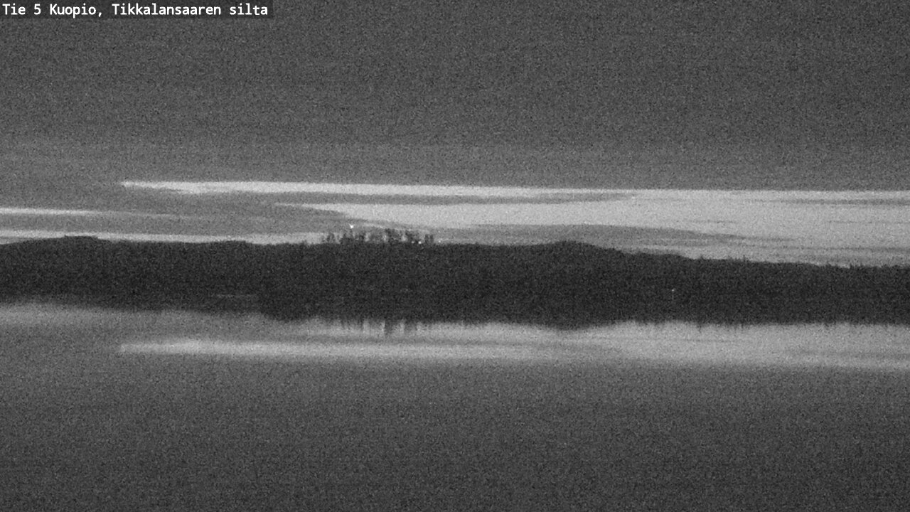 Weather Camera Image Väg 5 Kuopio, Tikkalansaari, Kuopio, Pohjois-Savo