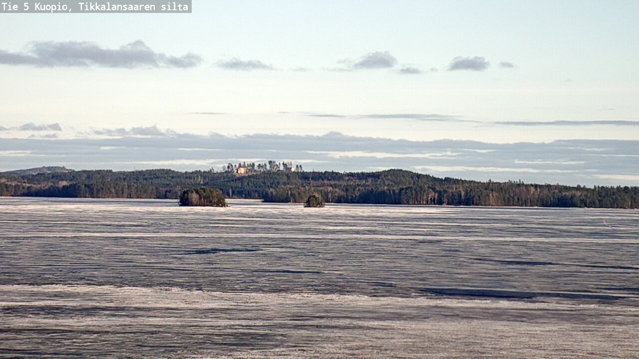 Kelikamerat Kuva Tie 5 Kuopio, Tikkalansaari, Kuopio, Pohjois-Savo
