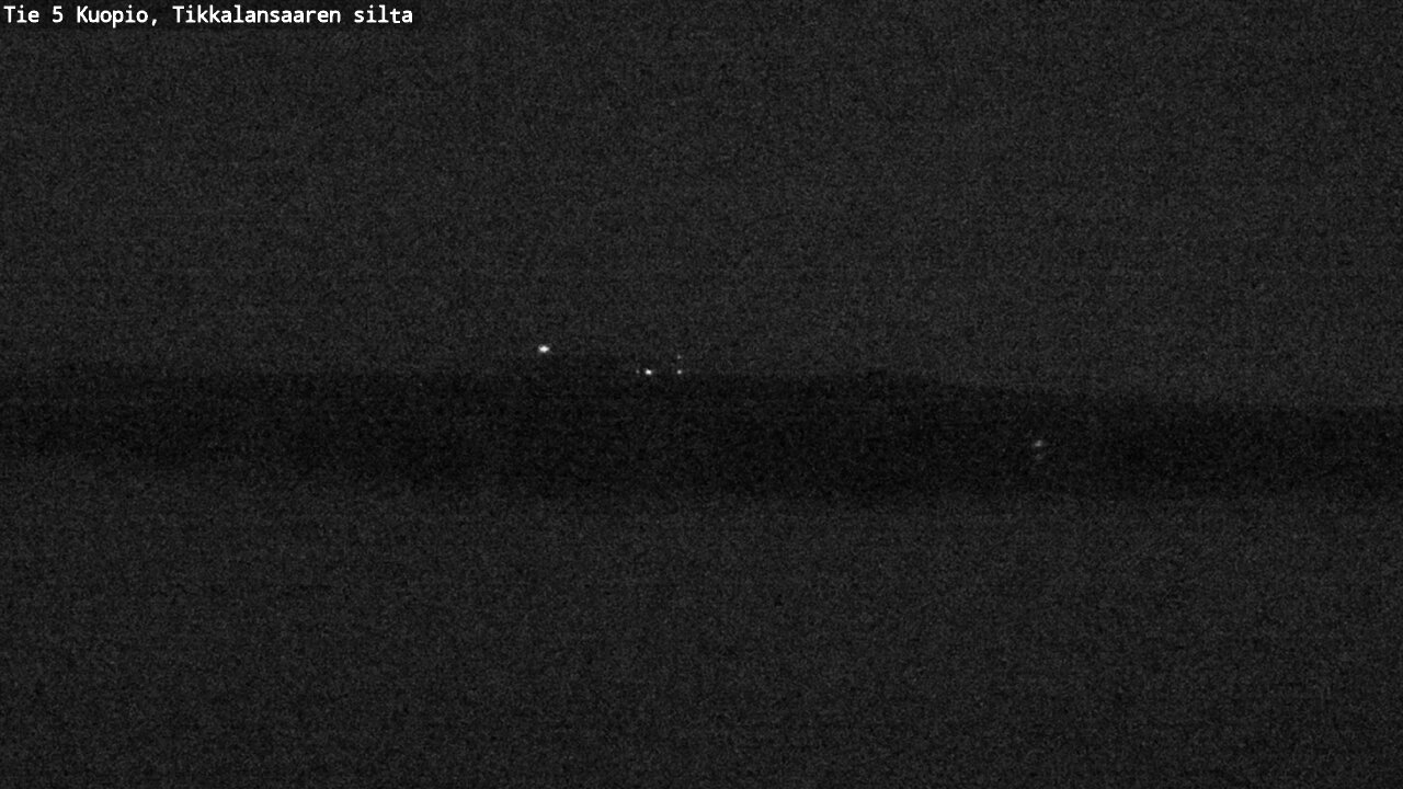 Weather Camera Image Road 5 Kuopio, Tikkalansaari, Kuopio, Pohjois-Savo
