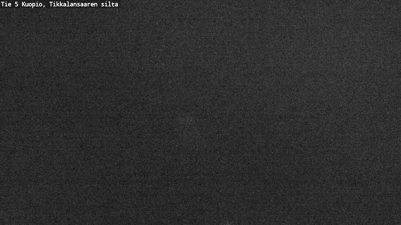 Weather Camera Image Road 5 Kuopio, Tikkalansaari, Kuopio, Pohjois-Savo