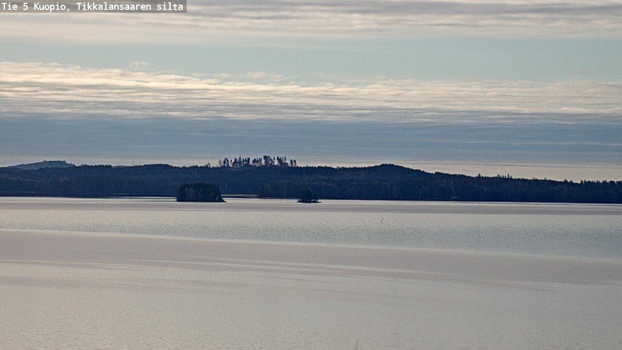 Weather Camera Image Väg 5 Kuopio, Tikkalansaari, Kuopio, Pohjois-Savo