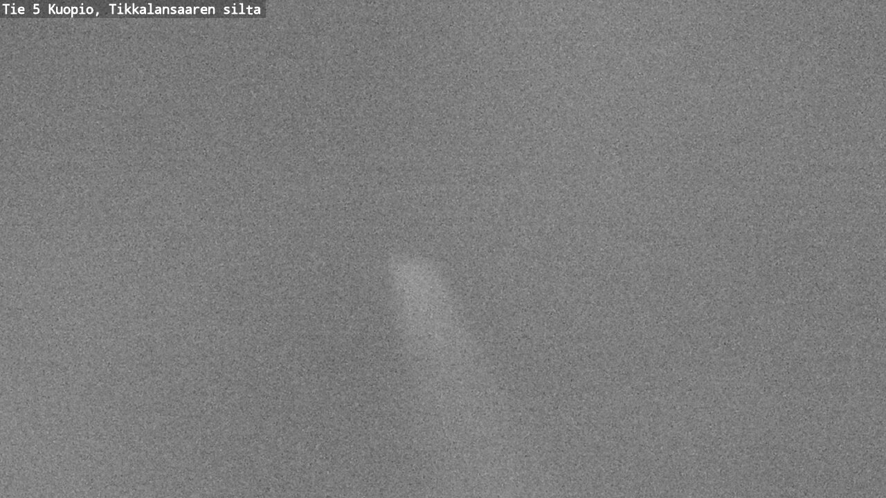 Weather Camera Image Road 5 Kuopio, Tikkalansaari, Kuopio, Pohjois-Savo