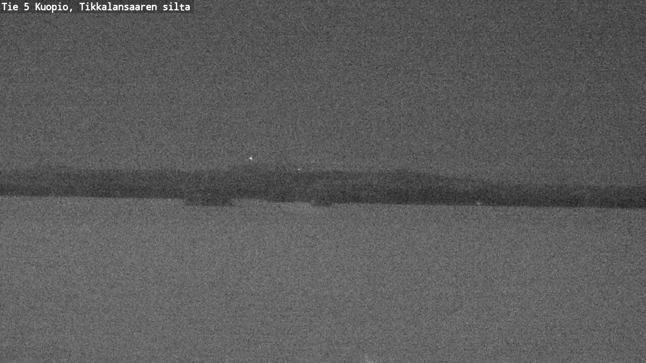 Weather Camera Image Väg 5 Kuopio, Tikkalansaari, Kuopio, Pohjois-Savo