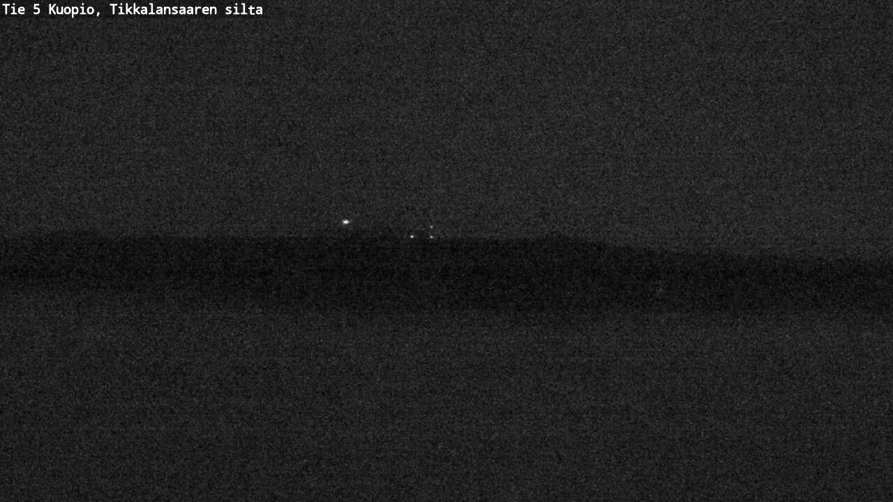 Weather Camera Image Road 5 Kuopio, Tikkalansaari, Kuopio, Pohjois-Savo