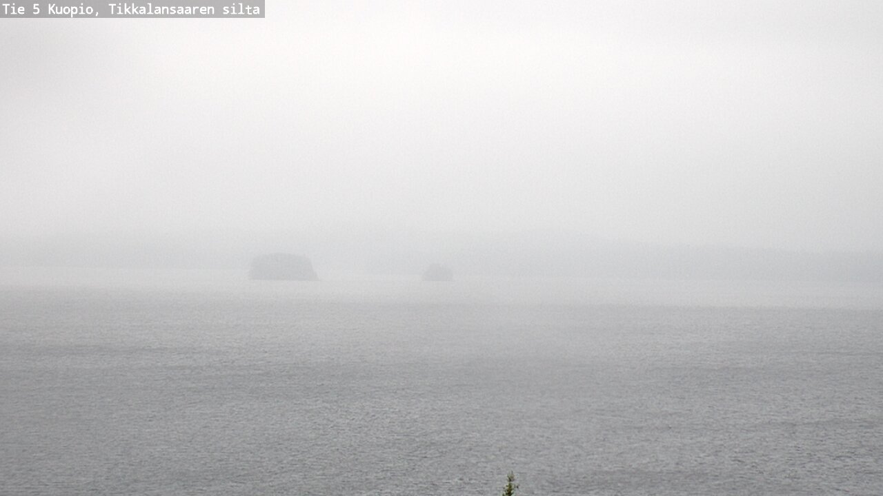 Weather Camera Image Väg 5 Kuopio, Tikkalansaari, Kuopio, Pohjois-Savo