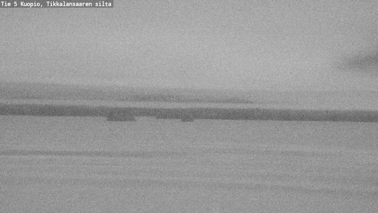 Weather Camera Image Väg 5 Kuopio, Tikkalansaari, Kuopio, Pohjois-Savo