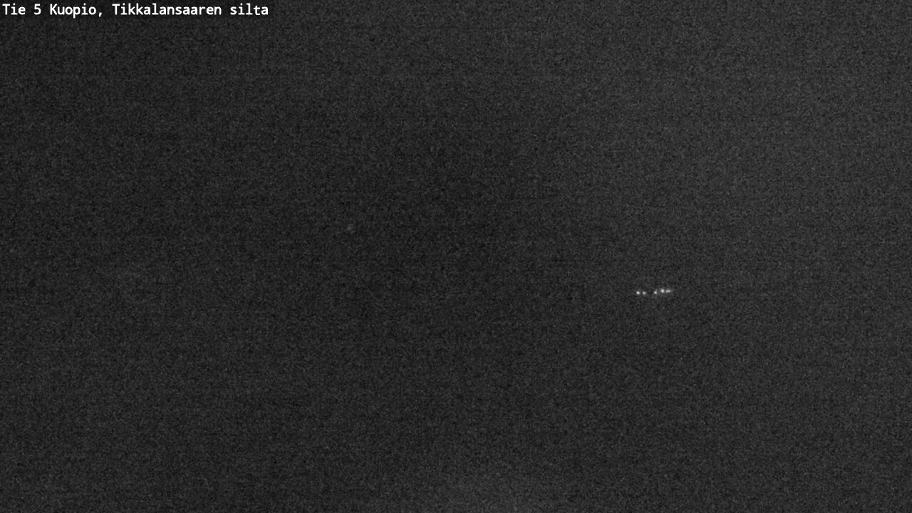 Weather Camera Image Väg 5 Kuopio, Tikkalansaari, Kuopio, Pohjois-Savo