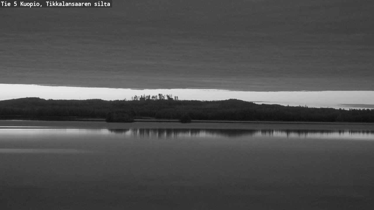 Weather Camera Image Väg 5 Kuopio, Tikkalansaari, Kuopio, Pohjois-Savo