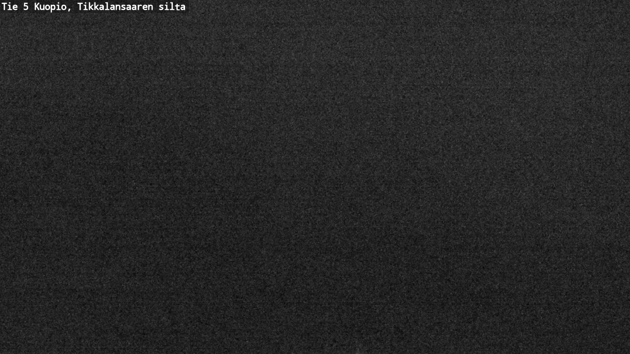 Weather Camera Image Road 5 Kuopio, Tikkalansaari, Kuopio, Pohjois-Savo