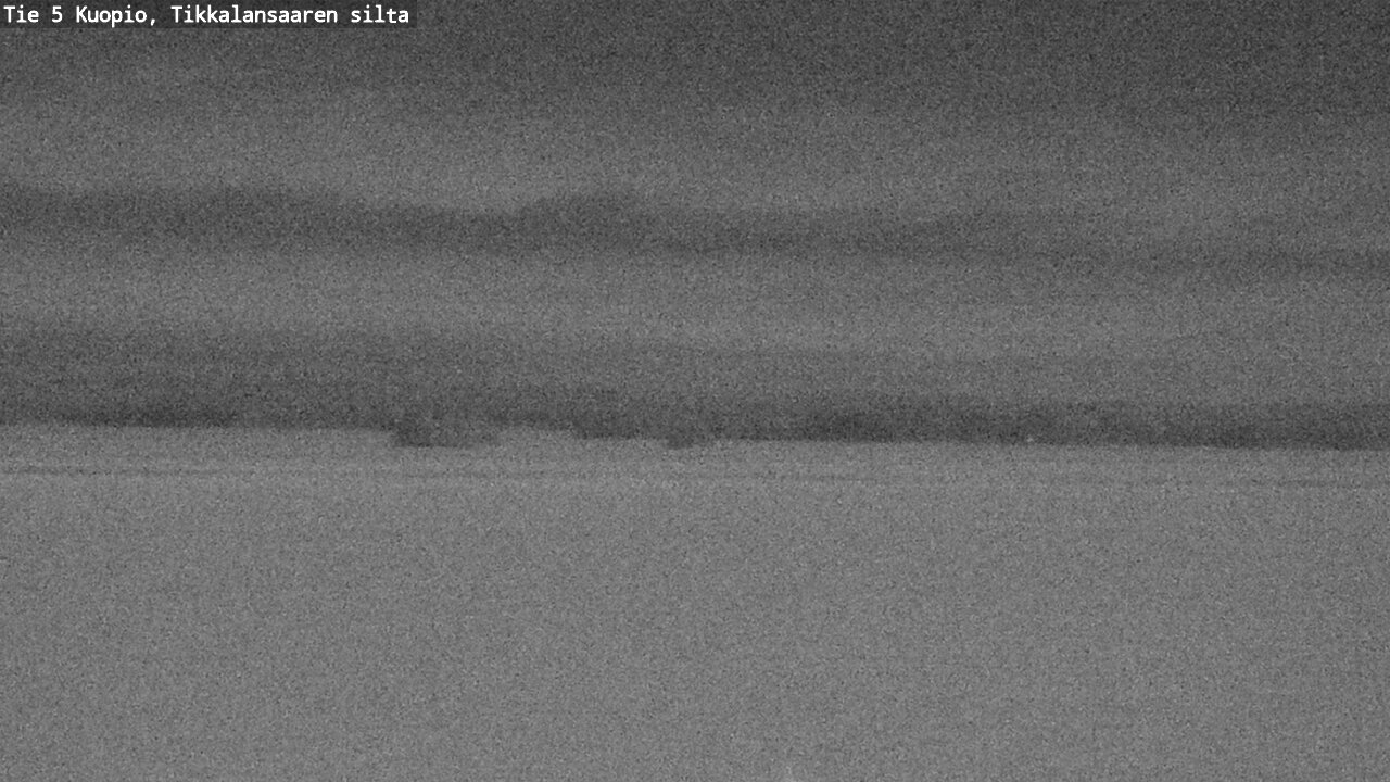 Weather Camera Image Väg 5 Kuopio, Tikkalansaari, Kuopio, Pohjois-Savo