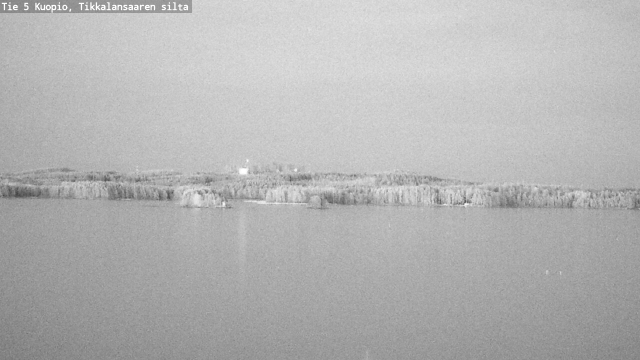 Weather Camera Image Väg 5 Kuopio, Tikkalansaari, Kuopio, Pohjois-Savo