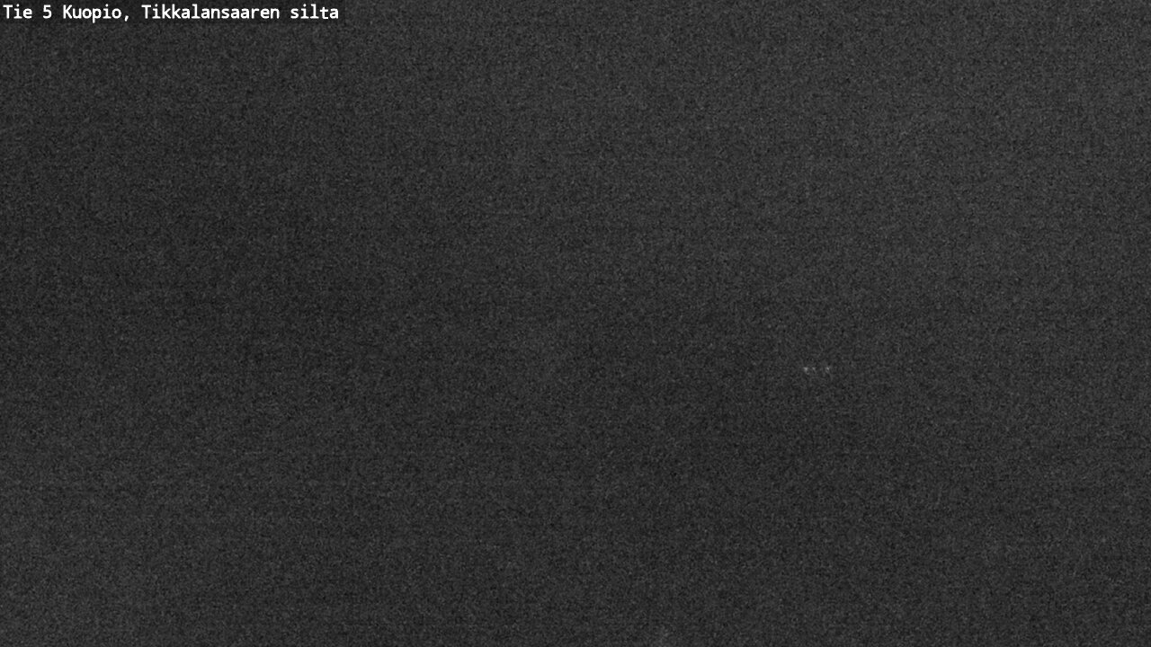 Weather Camera Image Road 5 Kuopio, Tikkalansaari, Kuopio, Pohjois-Savo
