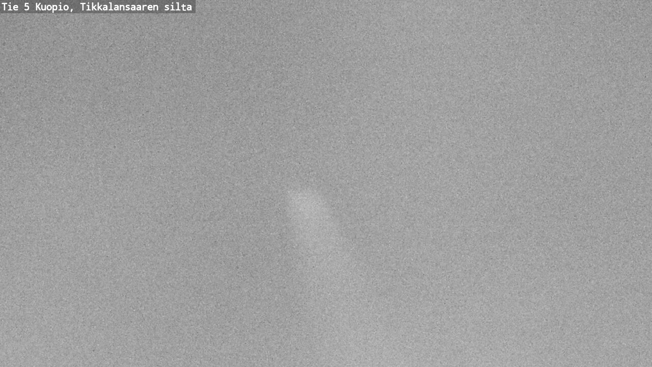 Weather Camera Image Road 5 Kuopio, Tikkalansaari, Kuopio, Pohjois-Savo