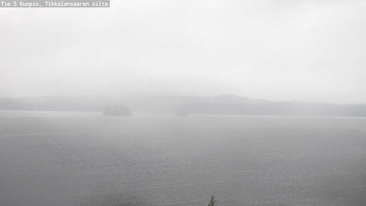 Weather Camera Image Väg 5 Kuopio, Tikkalansaari, Kuopio, Pohjois-Savo