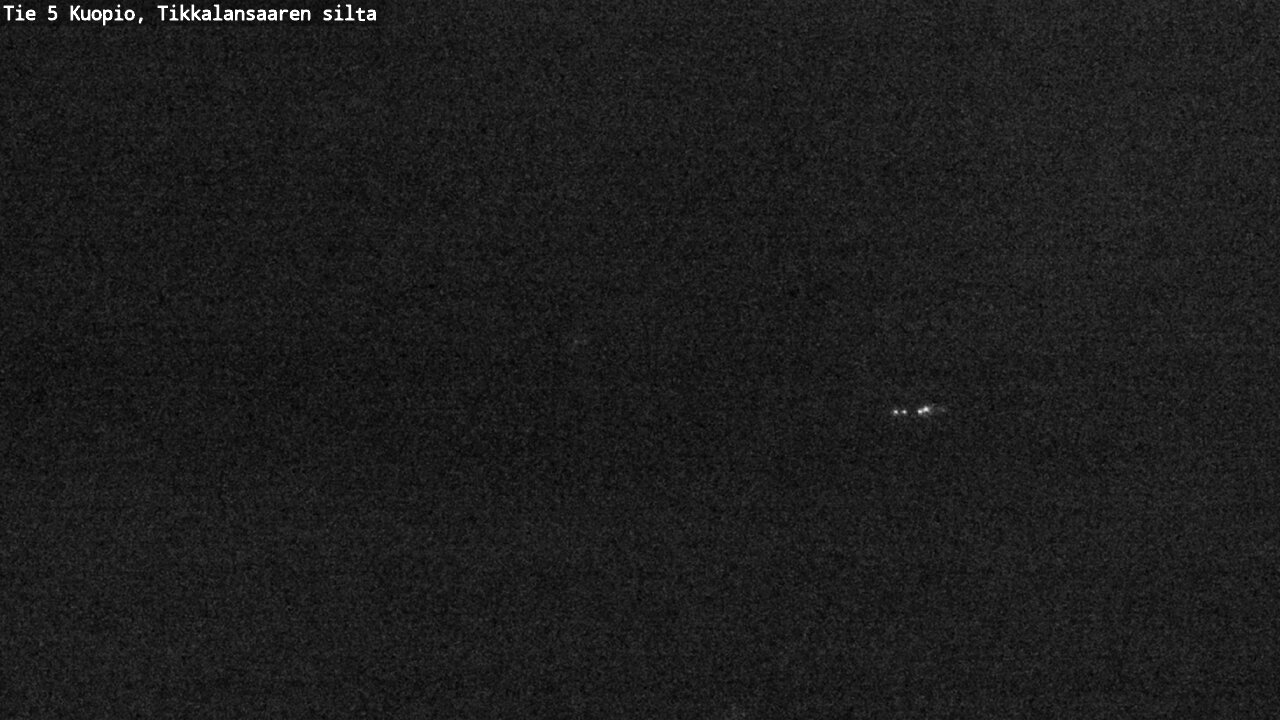 Weather Camera Image Road 5 Kuopio, Tikkalansaari, Kuopio, Pohjois-Savo