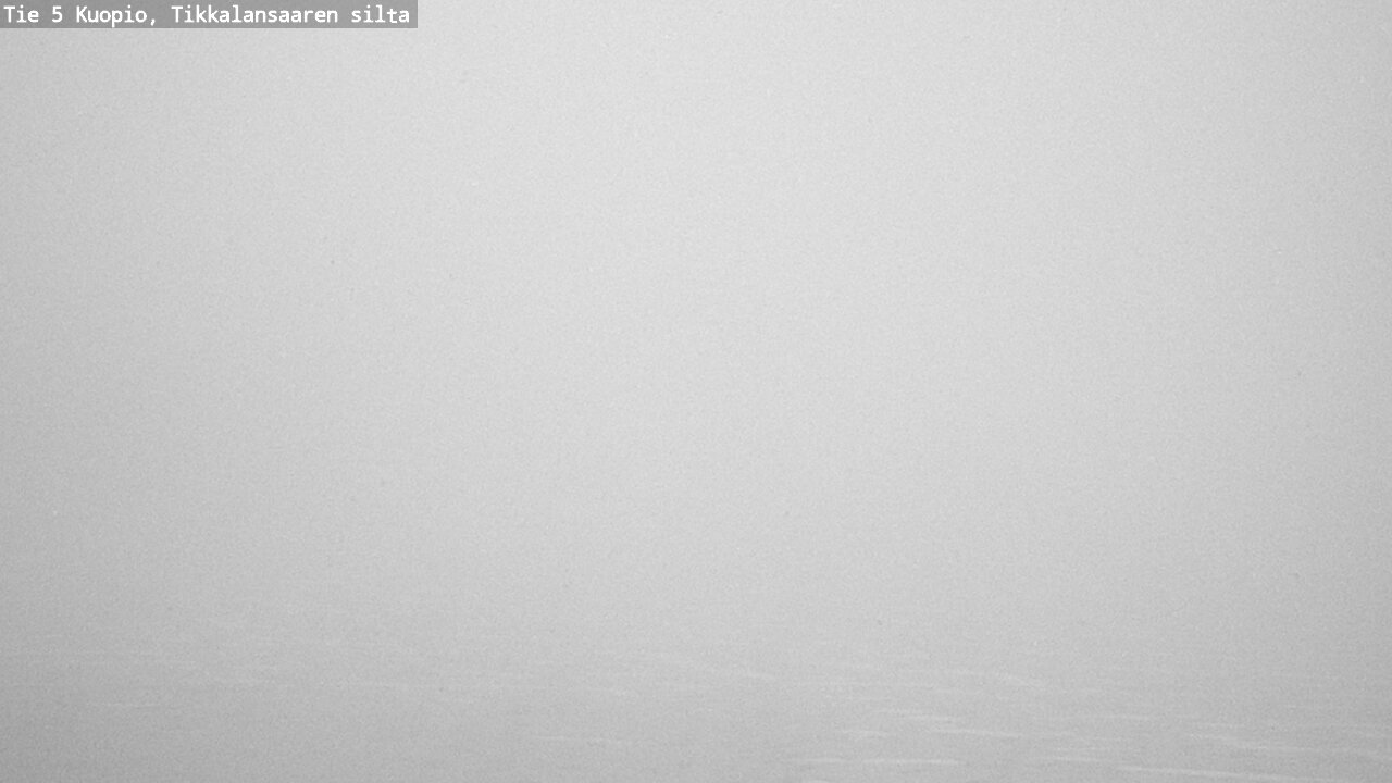Weather Camera Image Road 5 Kuopio, Tikkalansaari, Kuopio, Pohjois-Savo