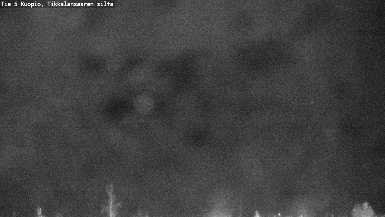 Weather Camera Image Road 5 Kuopio, Tikkalansaari, Kuopio, Pohjois-Savo