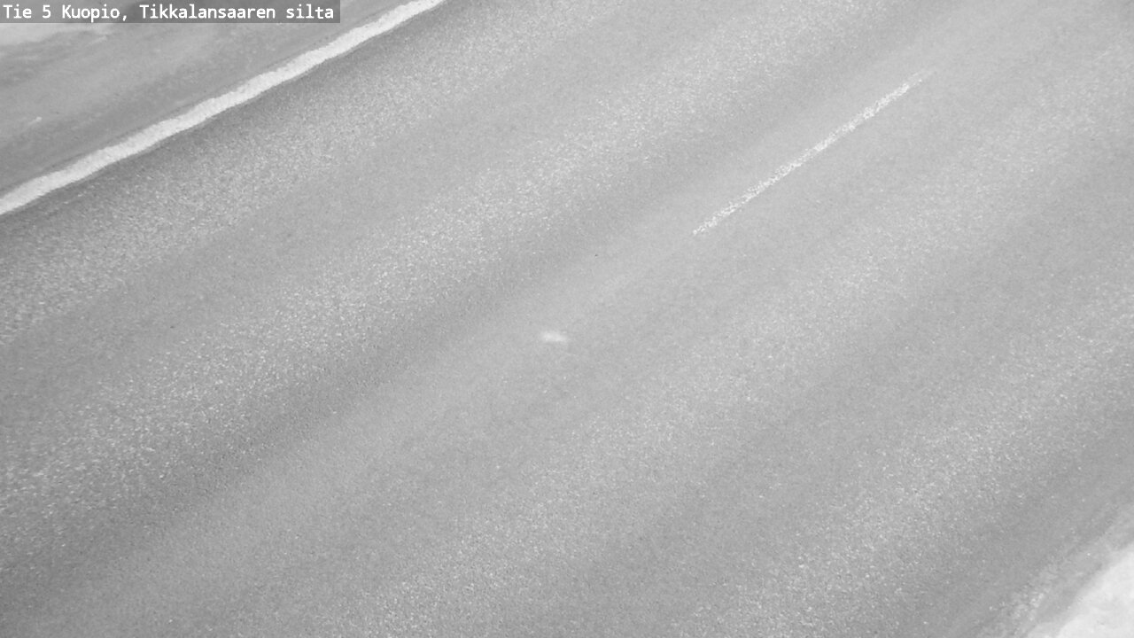 Weather Camera Image Väg 5 Kuopio, Tikkalansaari, Kuopio, Pohjois-Savo