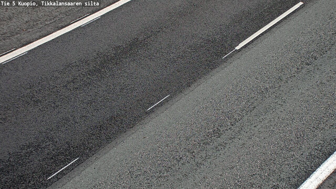 Weather Camera Image Road 5 Kuopio, Tikkalansaari, Kuopio, Pohjois-Savo