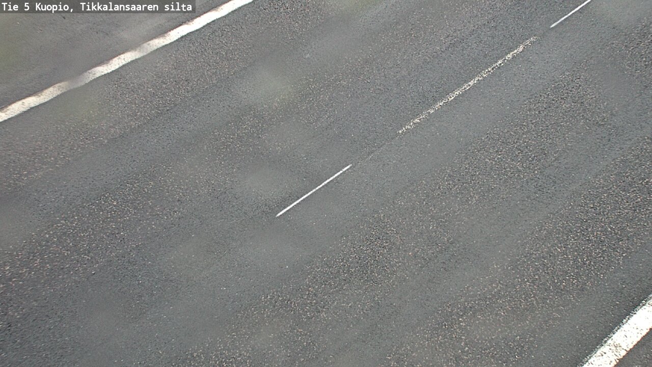 Weather Camera Image Road 5 Kuopio, Tikkalansaari, Kuopio, Pohjois-Savo