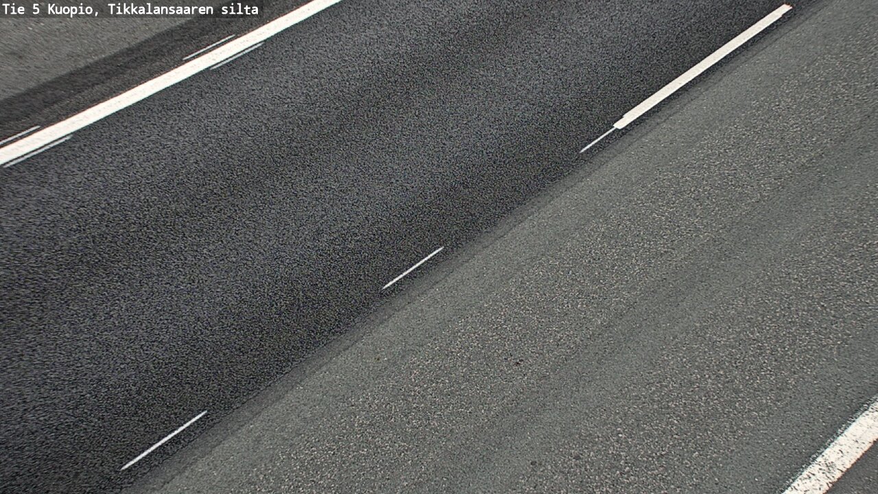 Weather Camera Image Road 5 Kuopio, Tikkalansaari, Kuopio, Pohjois-Savo
