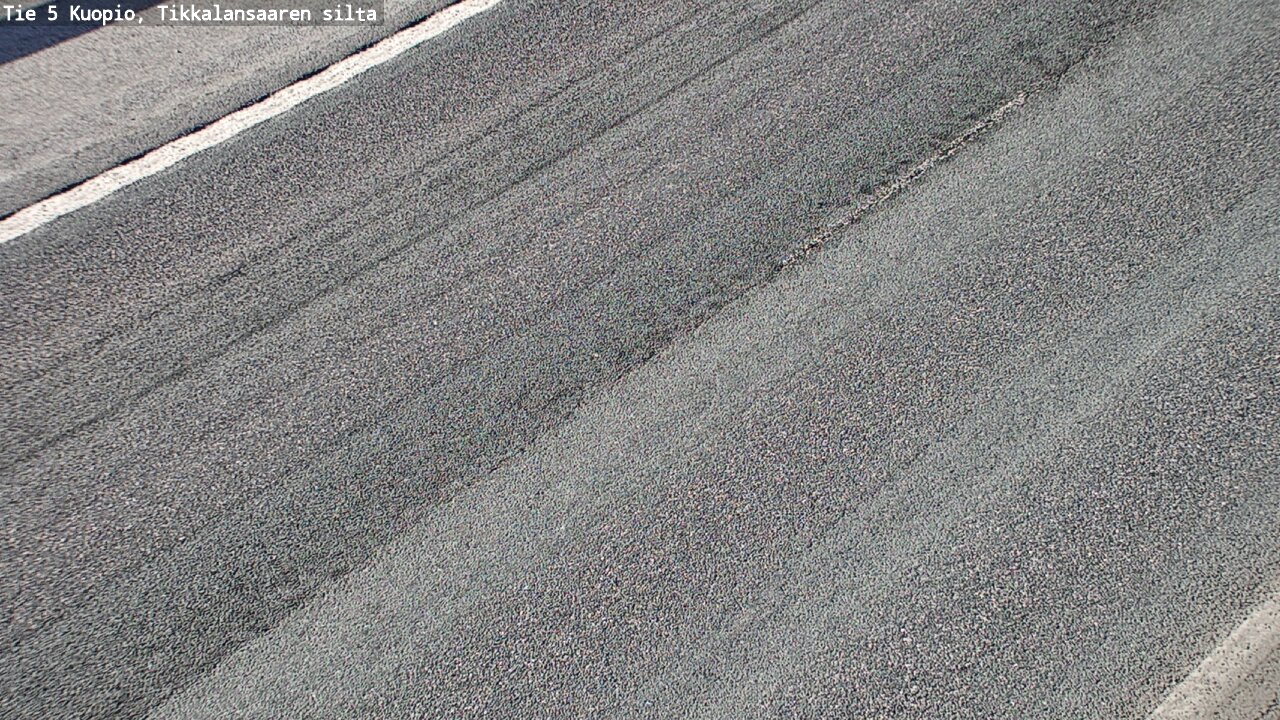 Weather Camera Image Väg 5 Kuopio, Tikkalansaari, Kuopio, Pohjois-Savo