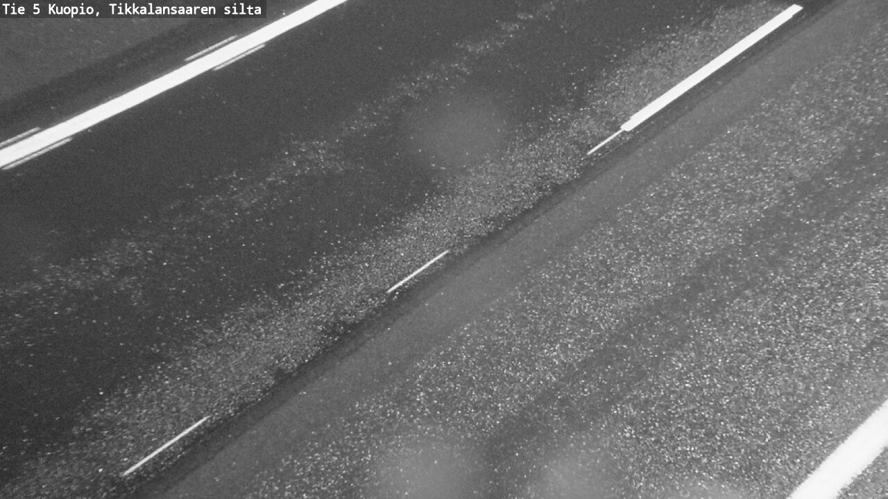 Weather Camera Image Road 5 Kuopio, Tikkalansaari, Kuopio, Pohjois-Savo
