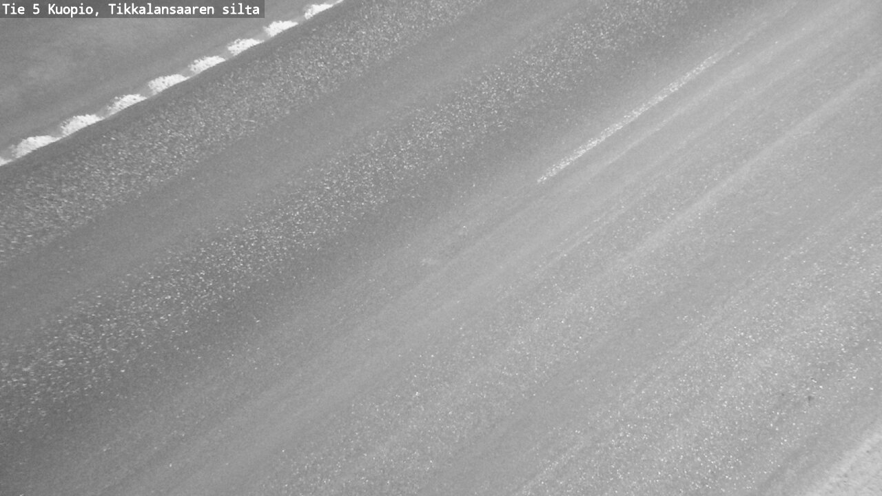 Weather Camera Image Road 5 Kuopio, Tikkalansaari, Kuopio, Pohjois-Savo