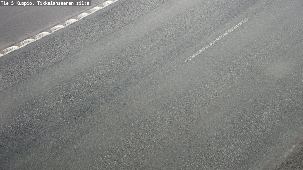 Weather Camera Image Road 5 Kuopio, Tikkalansaari, Kuopio, Pohjois-Savo