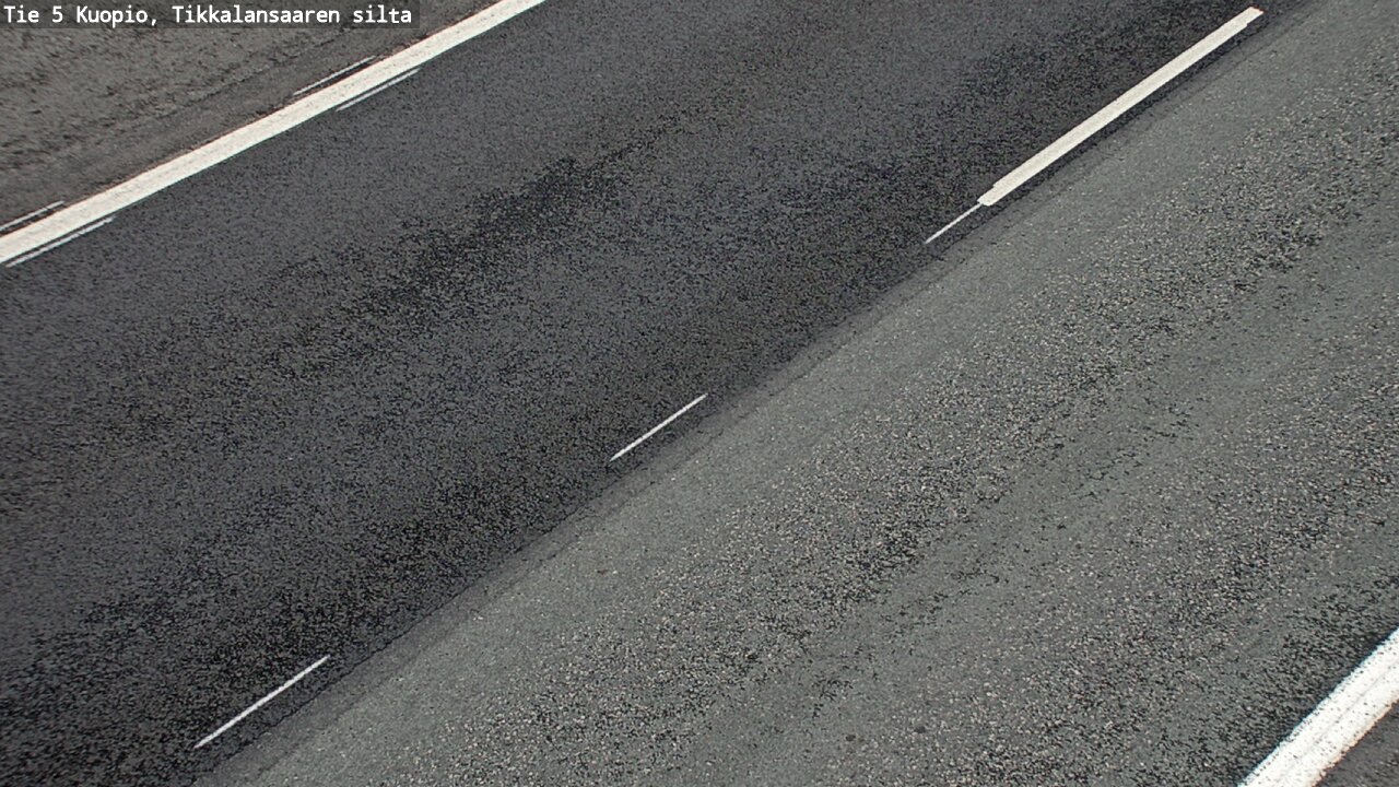 Weather Camera Image Road 5 Kuopio, Tikkalansaari, Kuopio, Pohjois-Savo