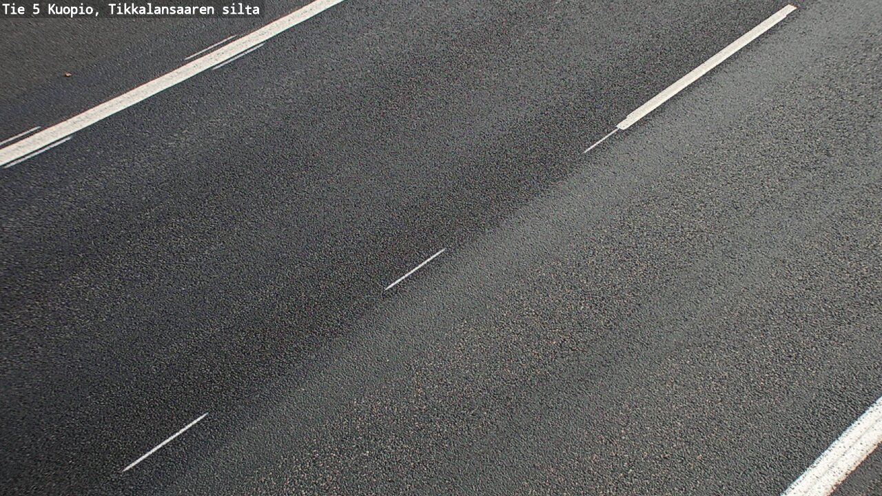 Weather Camera Image Road 5 Kuopio, Tikkalansaari, Kuopio, Pohjois-Savo