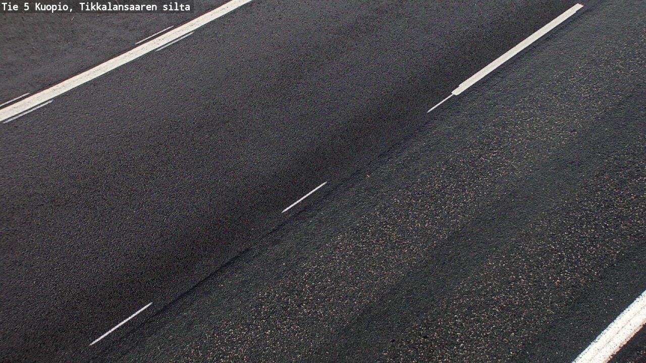 Weather Camera Image Road 5 Kuopio, Tikkalansaari, Kuopio, Pohjois-Savo